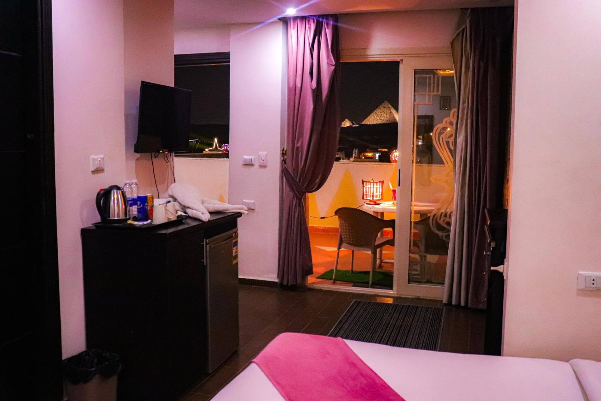 Golden Pyramids Inn Kafrat al Jabal Ngoại thất bức ảnh